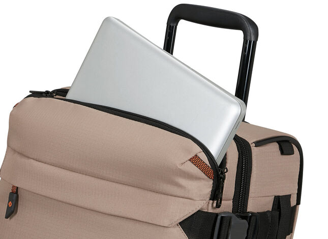 Voorvak met laptopcompartiment