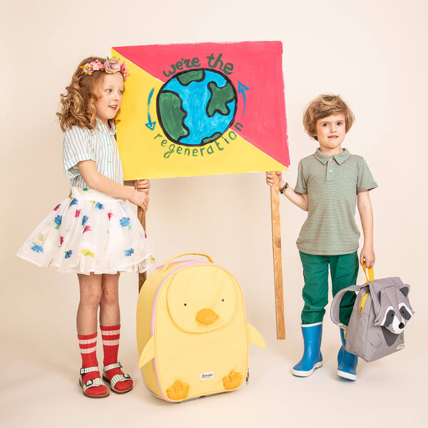 Milieuvriendelijke kindertassen