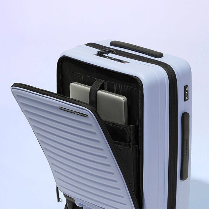 Handbagage met voorvak