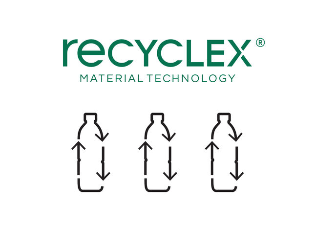 Gemaakt uit gerecycleerde materialen