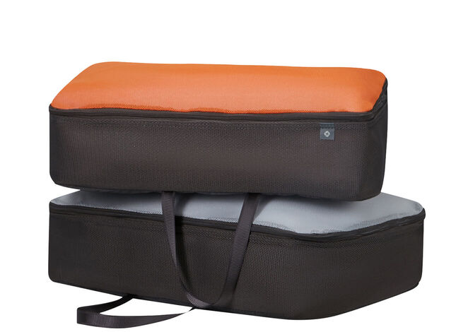Packing cubes inbegrepen