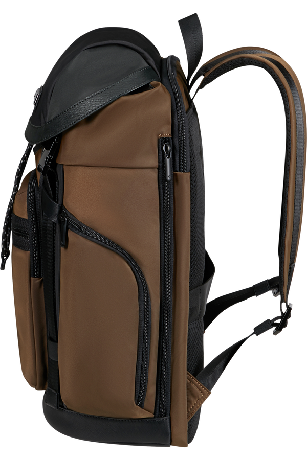 Samsonite Relyon Backpack M 15.6'' with flap  Bruin
