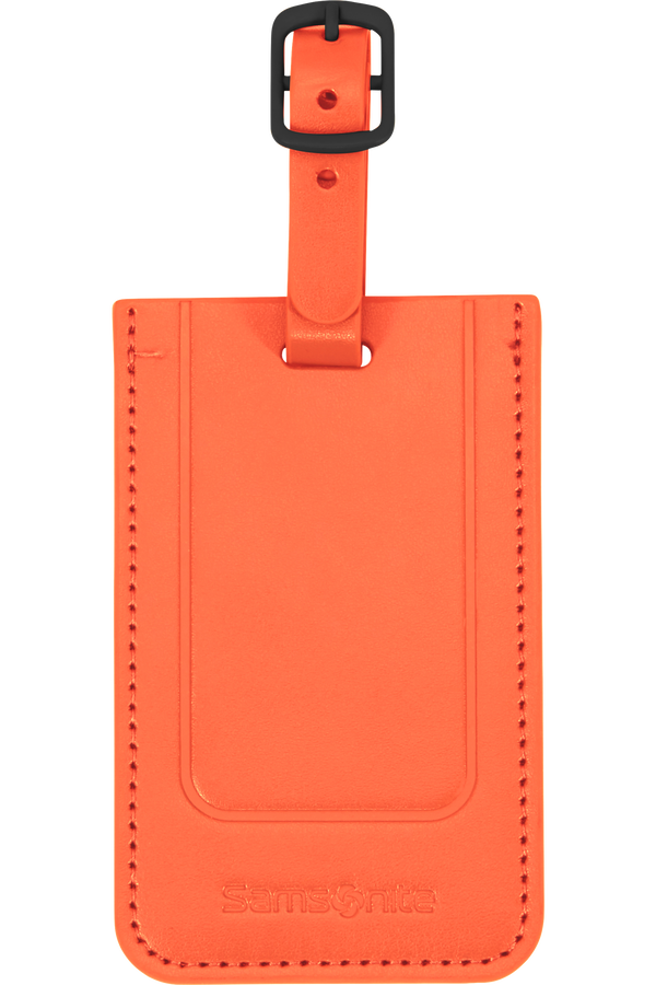 Samsonite Ta Revolution Rectangle Luggage Tag x2  Oranje