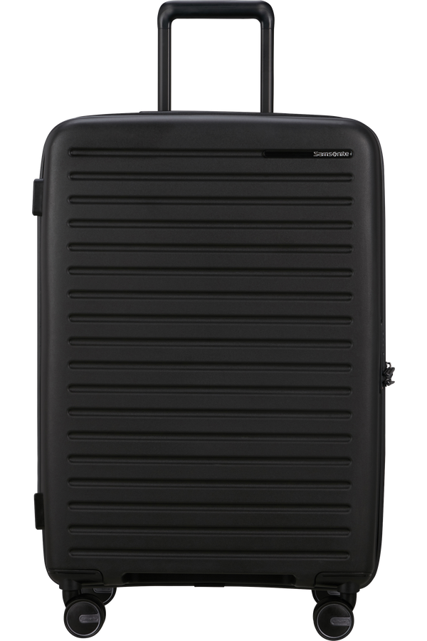 Samsonite Restackd Spinner Expandable 68cm  Zwart
