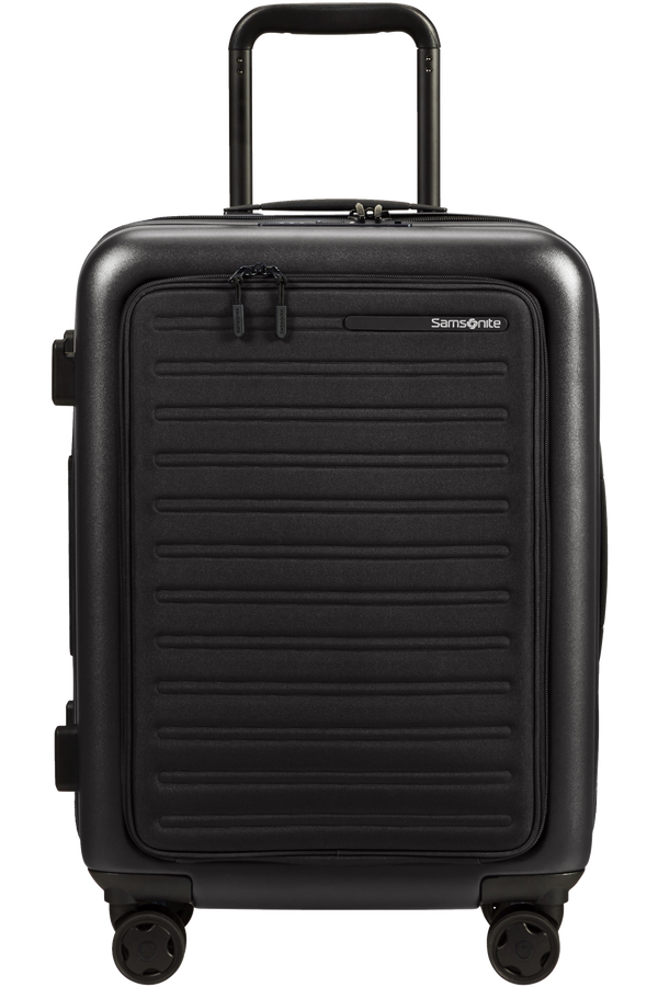 Samsonite Stackd Spinner Expandable Easy Access 55cm  Zwart