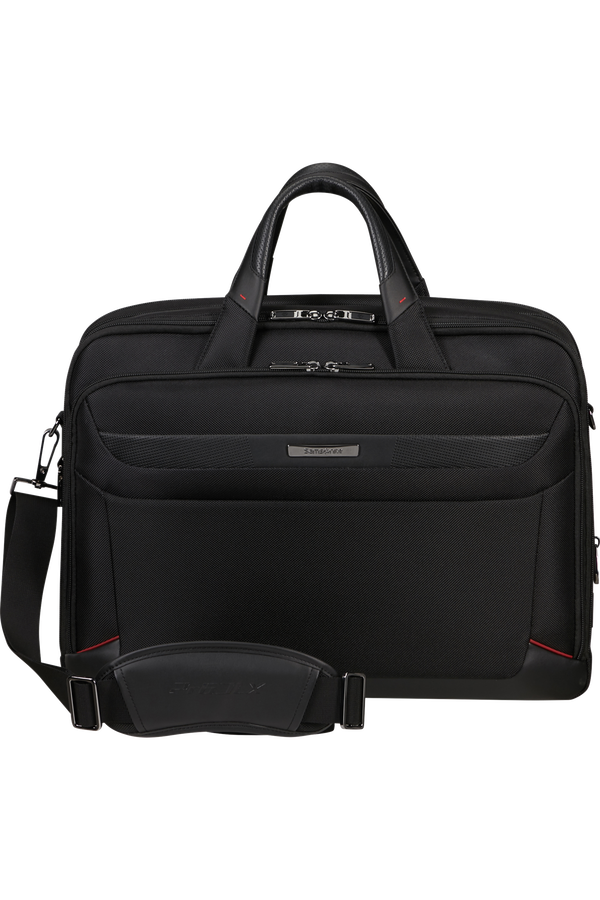Samsonite Pro-Dlx 6 Bailhandle Expandable 17.3'  Zwart