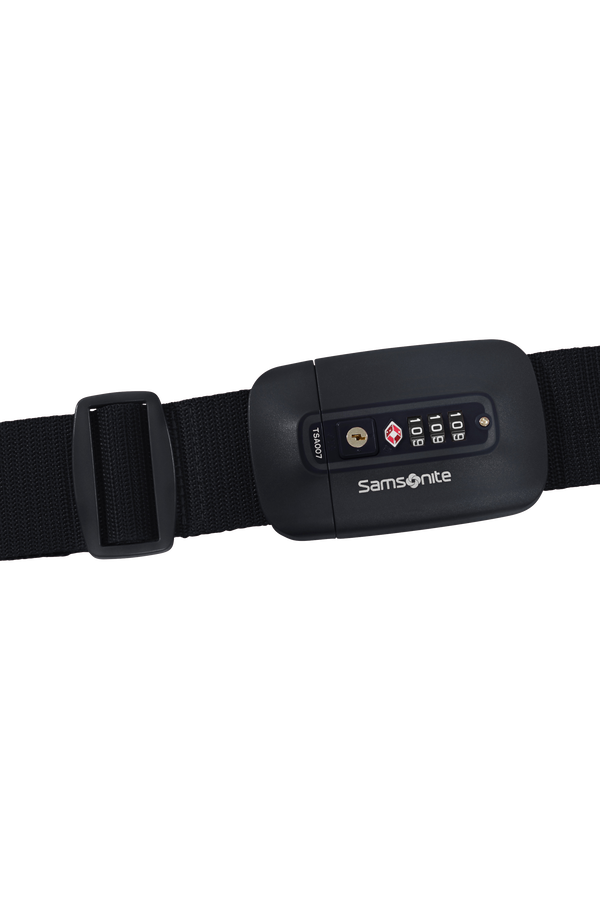 Samsonite Ta Revolution Luggage Strap/TSA Lock  Zwart