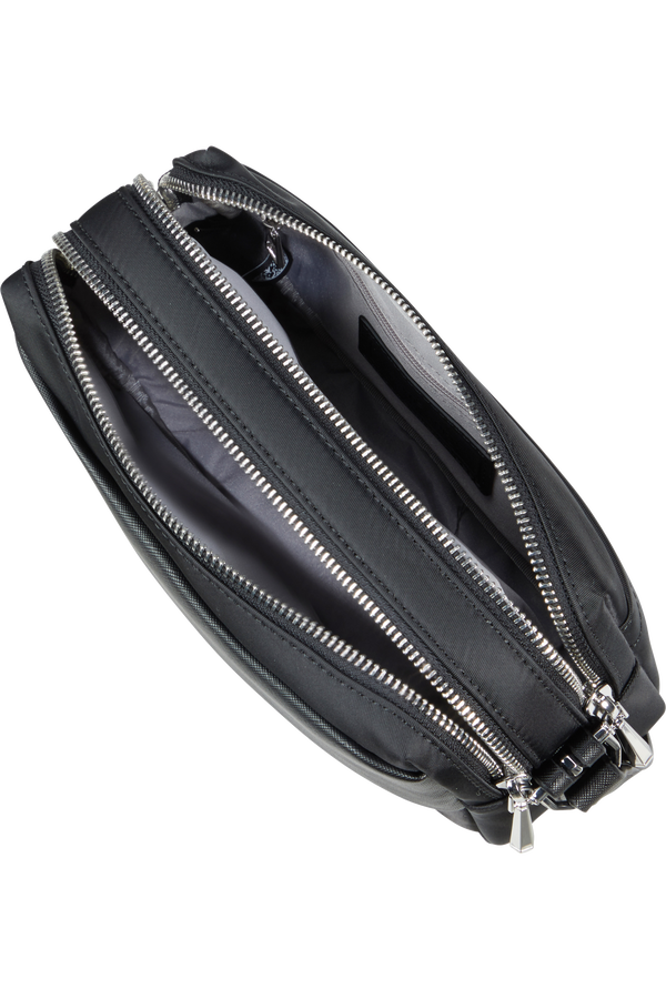 Samsonite Zalia 3.0 Shoulder Bag 2 Comp  Zwart