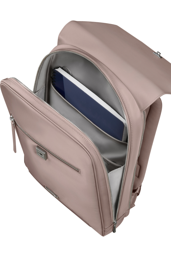 Samsonite Zalia 3.0 Backpack with flap 14.1'  Old Rose