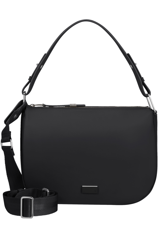 Samsonite Be-Her Hobo Bag Round 3 Compartments  Zwart
