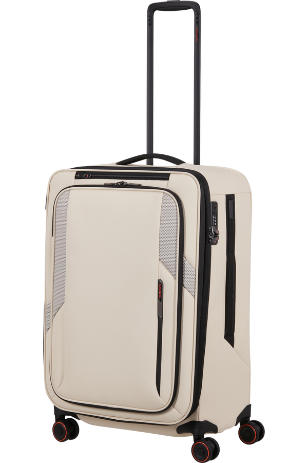 Glazed Spinner uitbreidbaar (4 wielen) 67cm | Samsonite Glazed Spinner Expandable 67cm  Sandstone