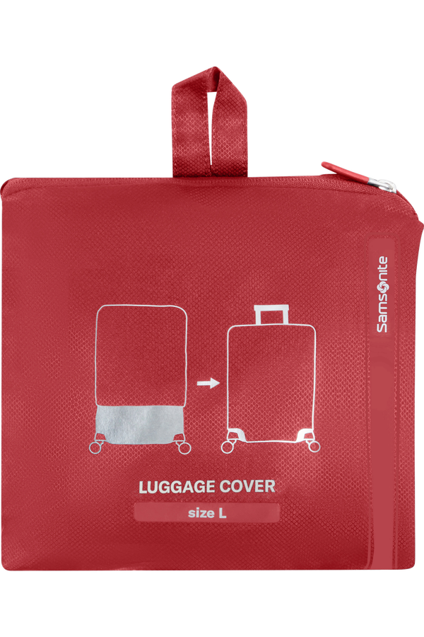 Samsonite Ta Revolution Foldable Luggage Cover L  Rood