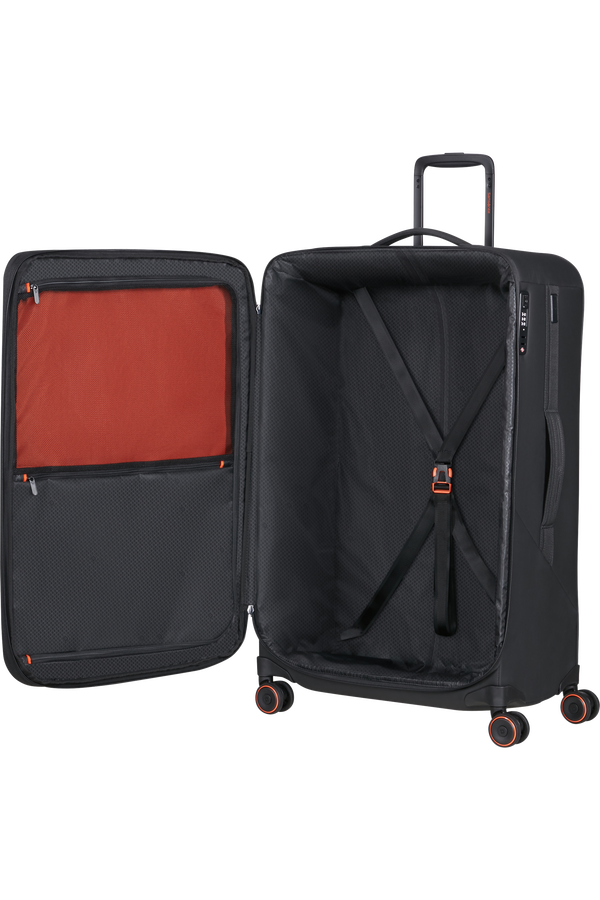 Samsonite Glazed Spinner Expandable 84cm  Zwart