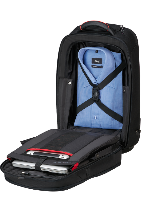 Samsonite Pro-DLX 6 Laptop Backpack with Wheels  17.3inch Zwart