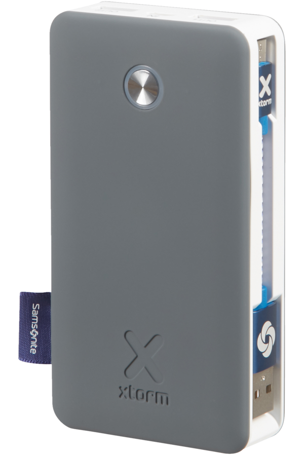 Samsonite Global Ta Powerbank 6000MAH Eclipsgrijs Samsonite Global Ta Powerbank 6000MAH Eclipsgrijs