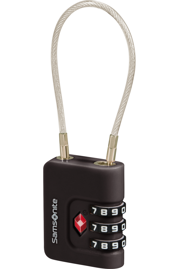 Samsonite Ta Revolution Cablelock 3 dial TSA  Zwart