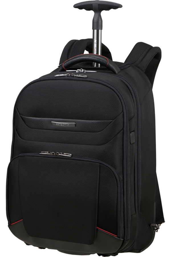 Samsonite Pro-DLX 6 Laptop Backpack with Wheels  17.3inch Zwart