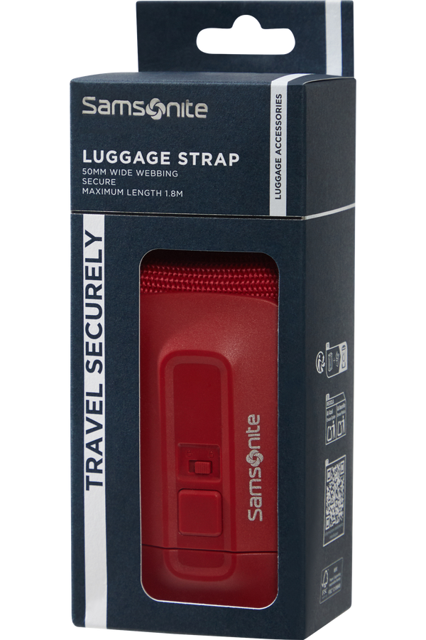 Samsonite Ta Revolution Luggage Strap 50mm  Rood