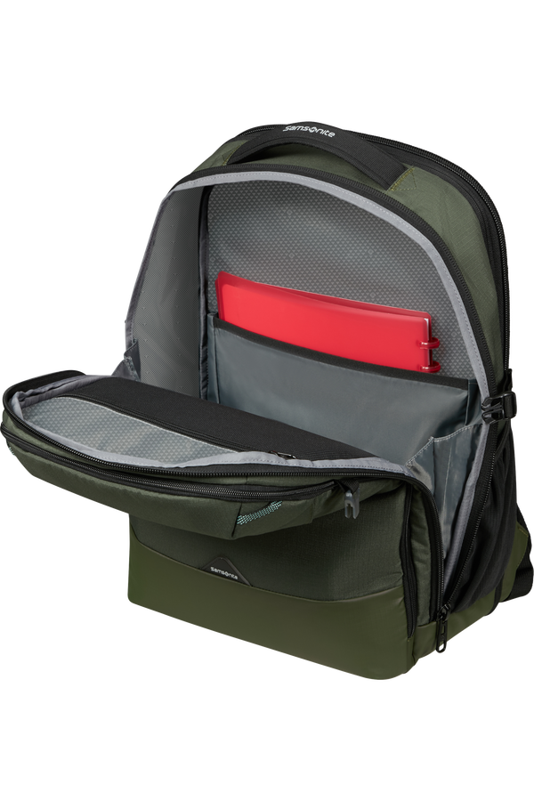 Samsonite Roadseeker Laptop Backpack Expandable L  Donker Olijfgroen Samsonite Roadseeker Laptop Backpack Expandable L  Donker Olijfgroen