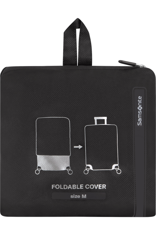 Samsonite Ta Revolution Foldable Luggage Cover M  Zwart