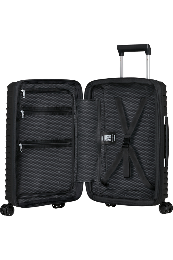 Samsonite Upscape Spinner Expandable Length 35cm 55cm  Zwart Samsonite Upscape Spinner Expandable Length 35cm 55cm  Zwart