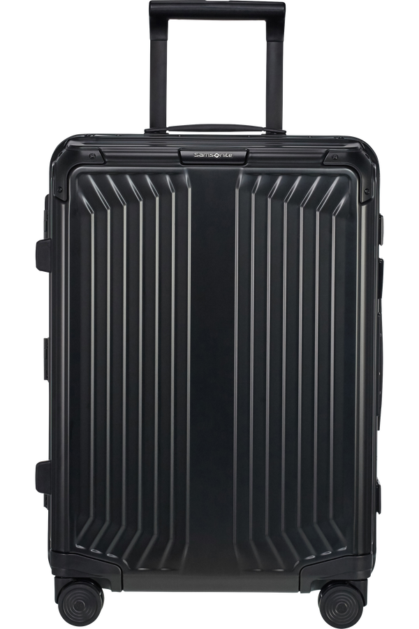Samsonite Lite-Box Alu Spinner 55cm  Zwart