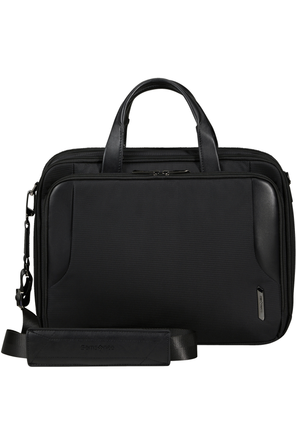 Samsonite Xbr 2.0 Bailhandle 3 Compartments Expandable 15.6' expandable  Zwart