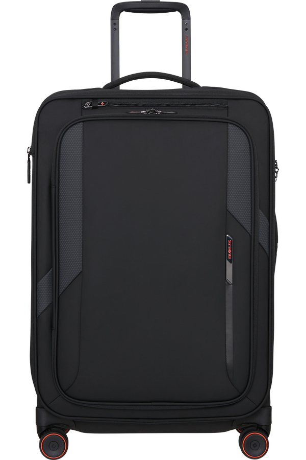 Samsonite Glazed Spinner Expandable 67cm  Zwart