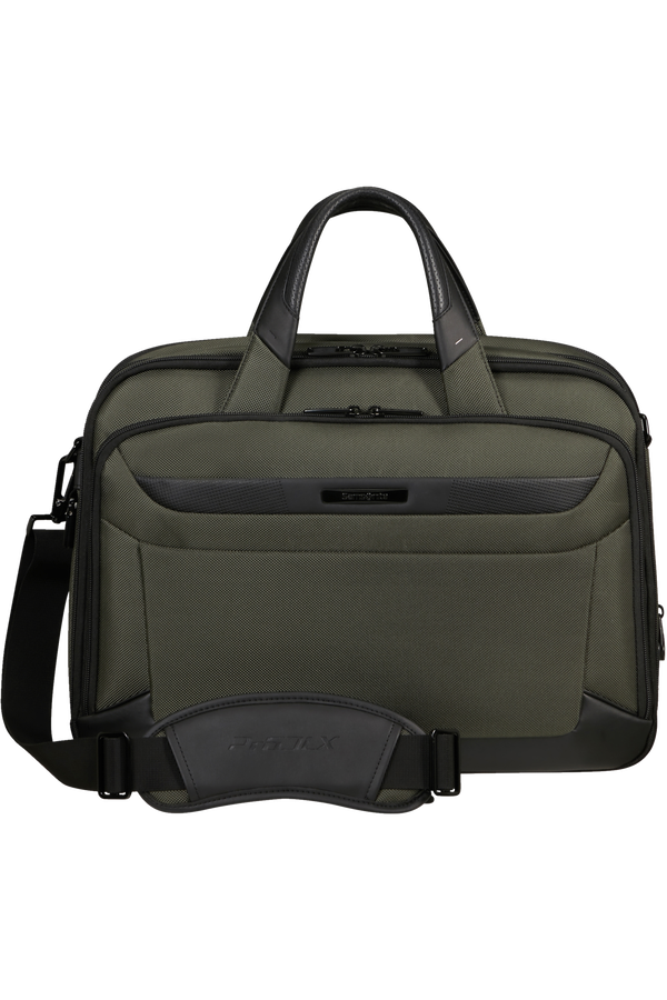 Samsonite Pro-Dlx 6 Bailhandle Expandable 15.6'  Groen