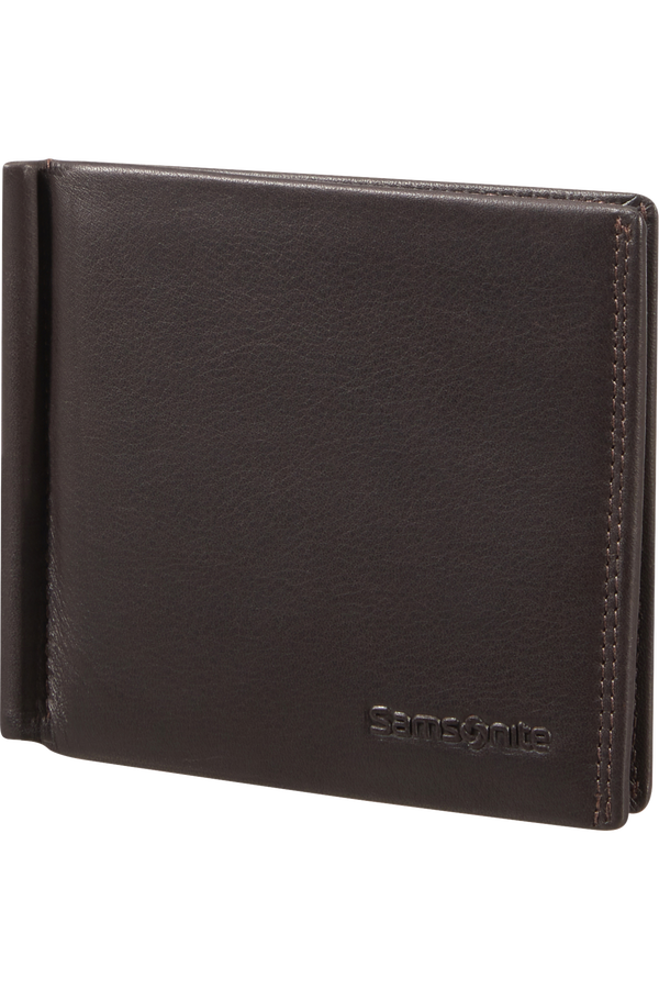 Samsonite Attack 2 Slg 709 - 8CC H+MONEY CLIP  Ebony Brown