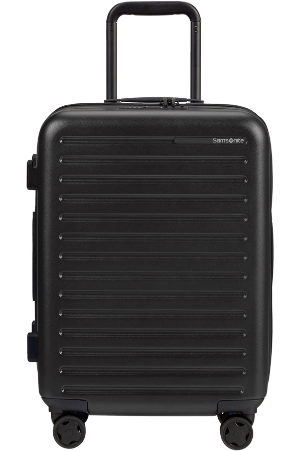 Samsonite Stackd Spinner Expandable 55cm  Zwart