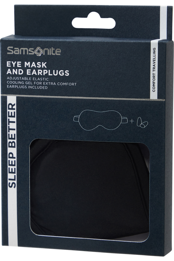Samsonite Ta Revolution Eye Mask and Earplugs  Zwart