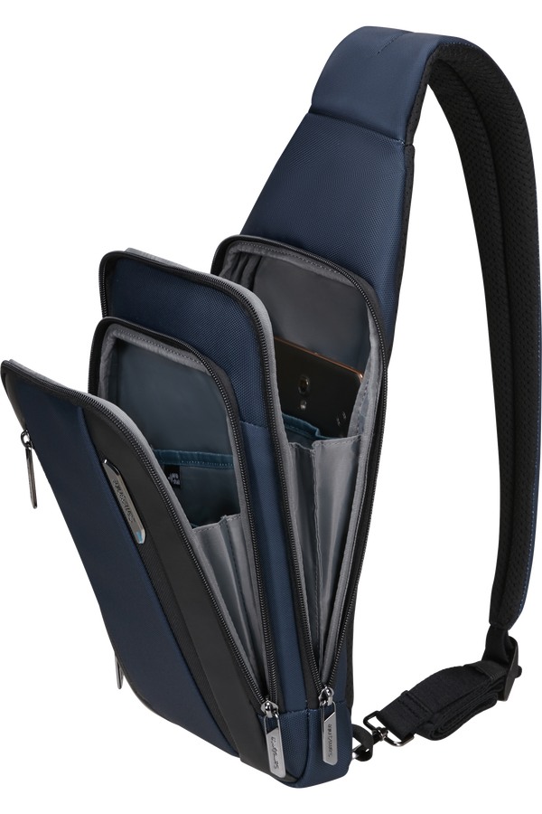 Samsonite Spectrolite 4.0 Sacks Slingbag  Blauw Samsonite Spectrolite 4.0 Sacks Slingbag  Blauw