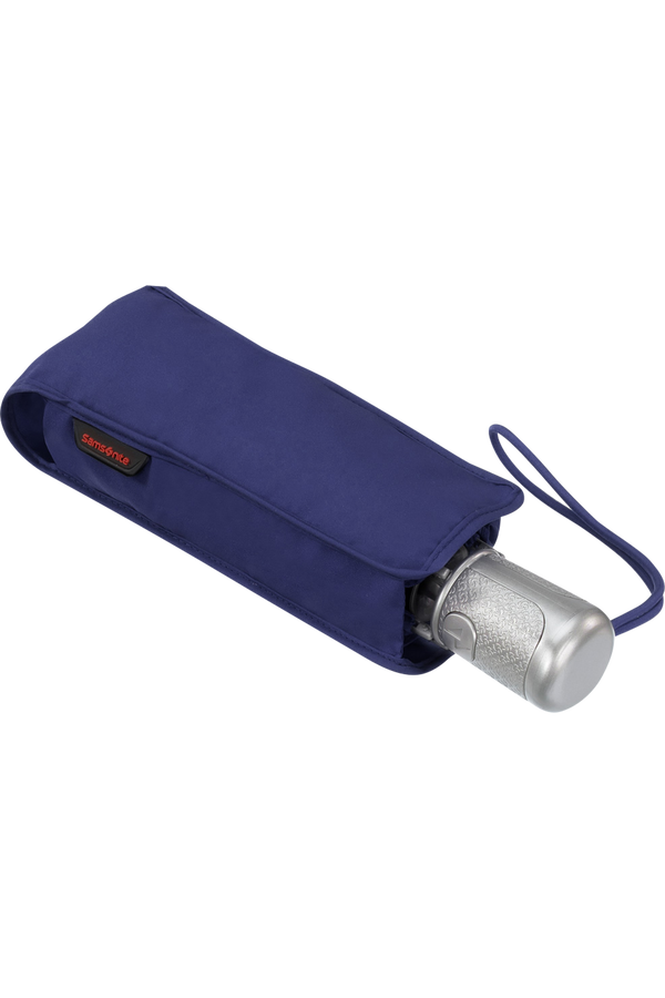 Samsonite Alu Drop S 4 Sect. Auto O/C  INDIGO BLUE