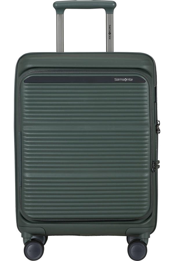 Samsonite Paralux Spinner Expandable Global Co 55cm  Olijfgroen