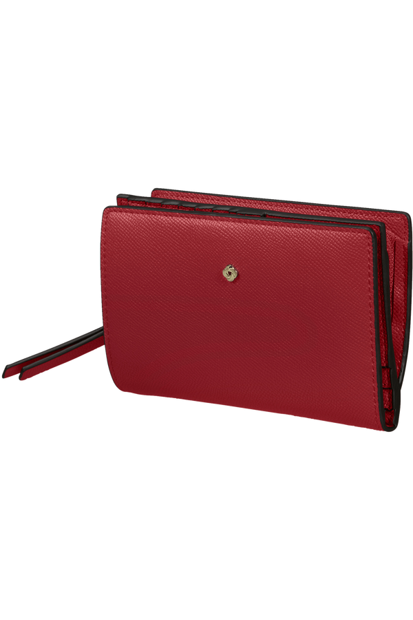 Samsonite Rightup Slg 340 - W 12CC+ZIP EXT  Donkerrood