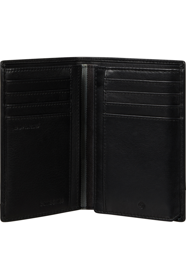 Samsonite Flagged Slg 145 - W 14CC+W+2C  Zwart Samsonite Flagged Slg 145 - W 14CC+W+2C  Zwart