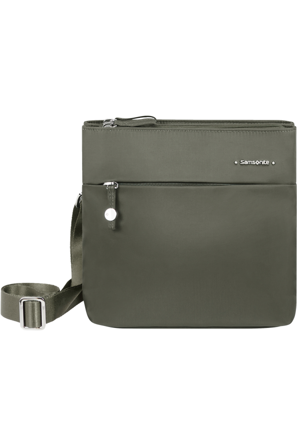 Samsonite Move 4.0 Square Should. Bag 2 Comp  Olive green