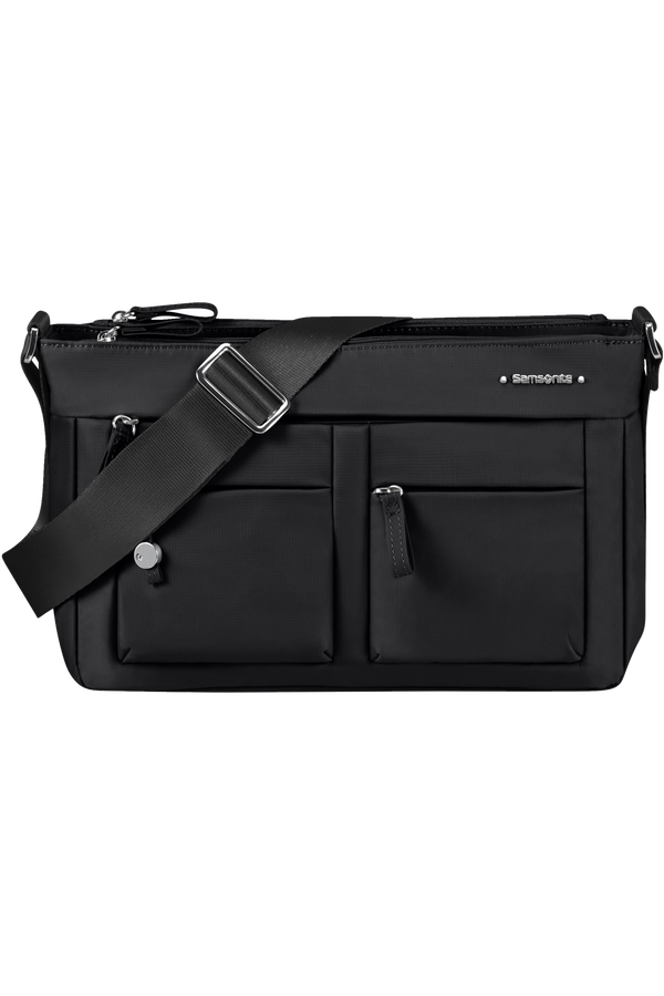 Samsonite Move 4.0 Horiz. Shoulder Bag+flap  Zwart