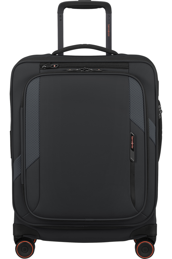 Samsonite Glazed Spinner Expandable 55cm  Zwart