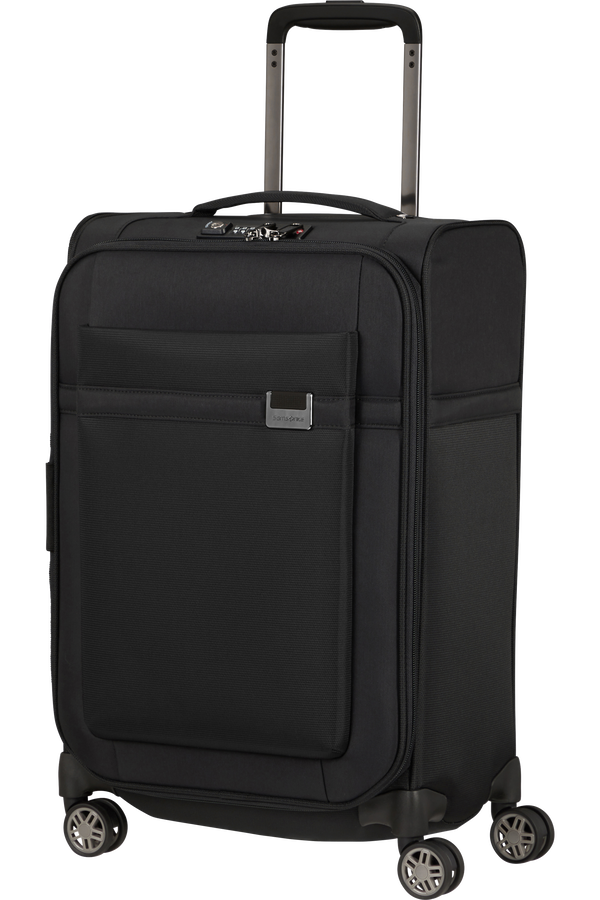 Samsonite Airea Spinner Expandable 35cm 55cm  Zwart