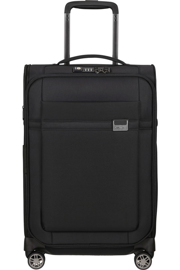 Samsonite Airea Spinner Expandable 35cm 55cm  Zwart