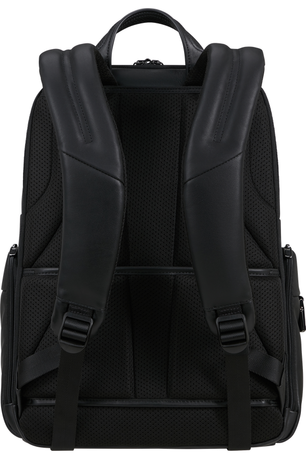 Samsonite Pro-Dlx 6 Leather Backpack 15.6'  Zwart
