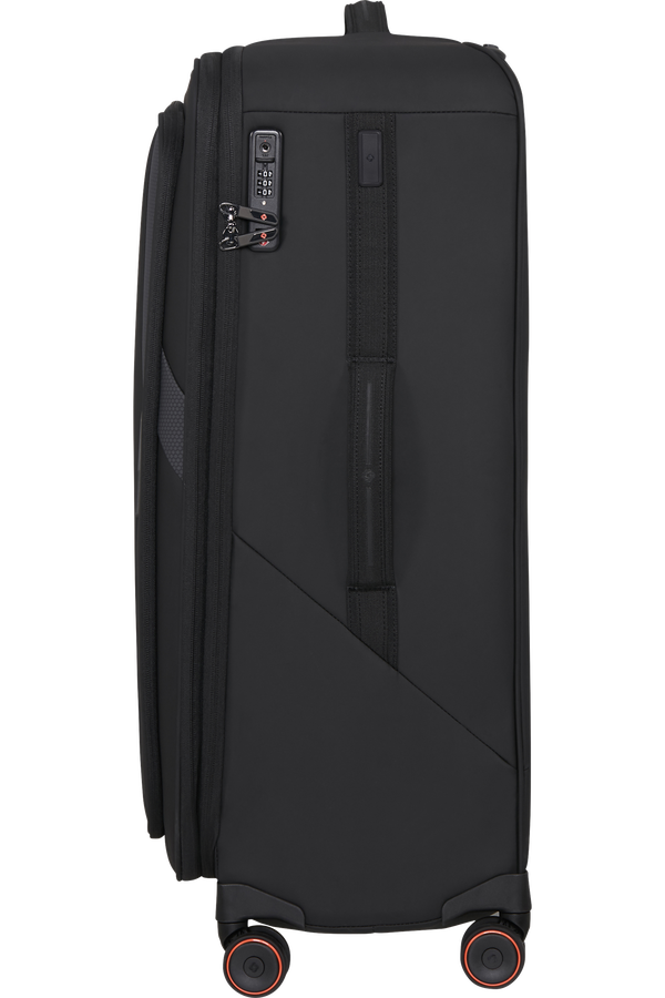 Samsonite Glazed Spinner Expandable 78cm  Zwart