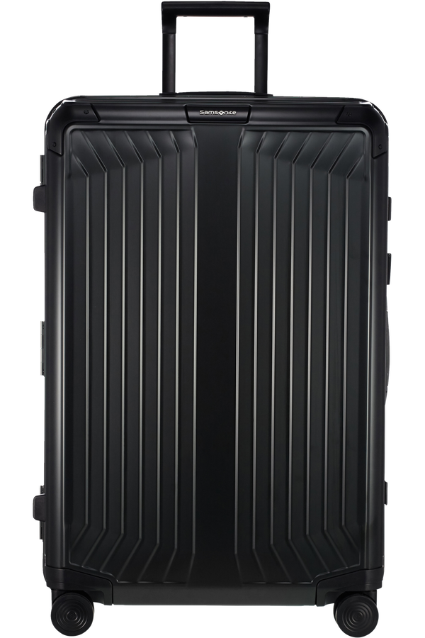 Samsonite Lite-Box Alu Spinner 76cm  Zwart