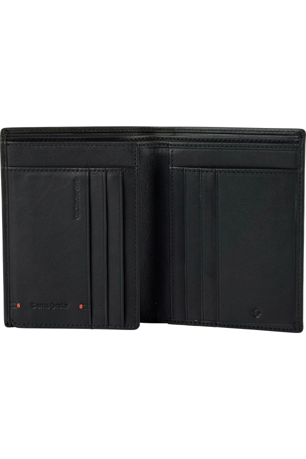 Samsonite Simpla Slg 137 - W 6CC+HFL+2W+2C  Zwart