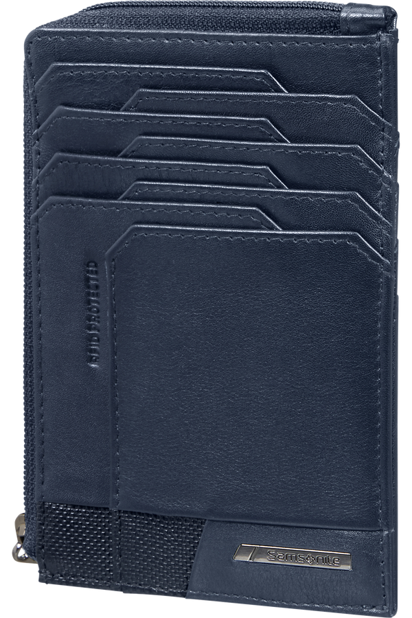 Samsonite Pro-Dlx 6 Slg 727-ALL IN ONE WALLET ZIP  Night Blue