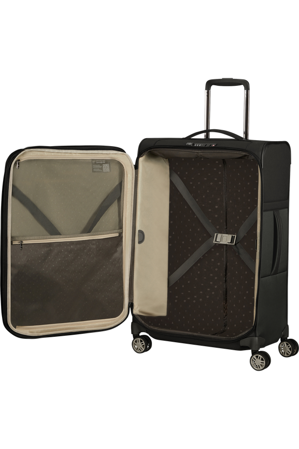 Samsonite Airea Spinner Expandable 67cm  Zwart
