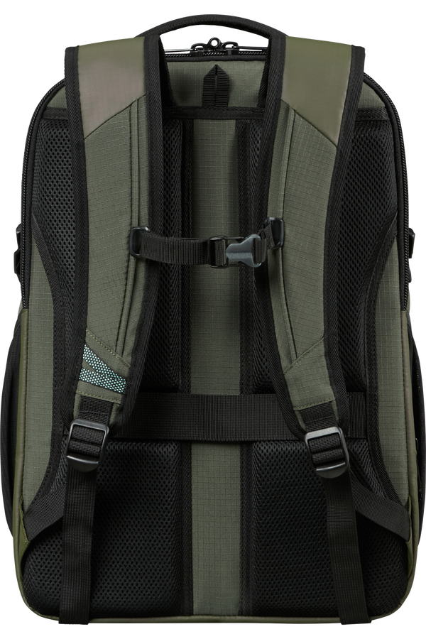 Samsonite Roadseeker Laptop Backpack Expandable L  Donker Olijfgroen