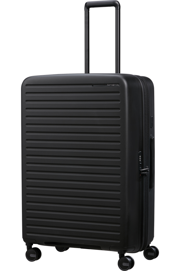 Samsonite Restackd Spinner Expandable 75cm  Zwart